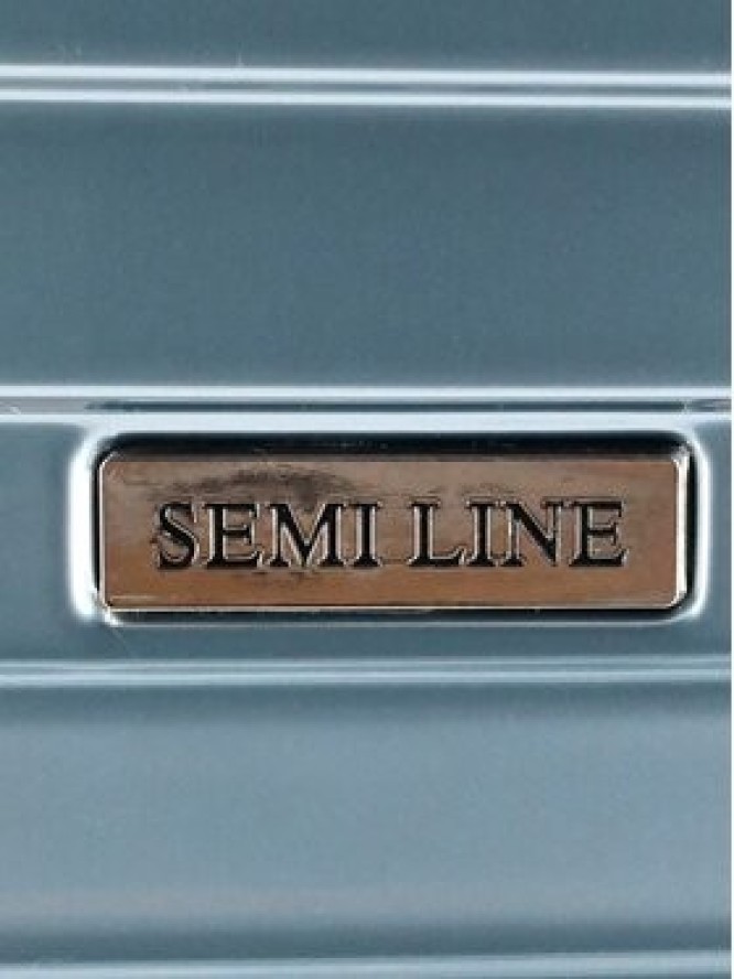Semi Line Walizka duża T5764-3 Niebieski