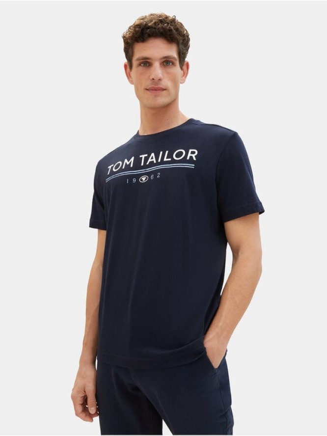 Tom Tailor T-Shirt 1040988 Granatowy Regular Fit