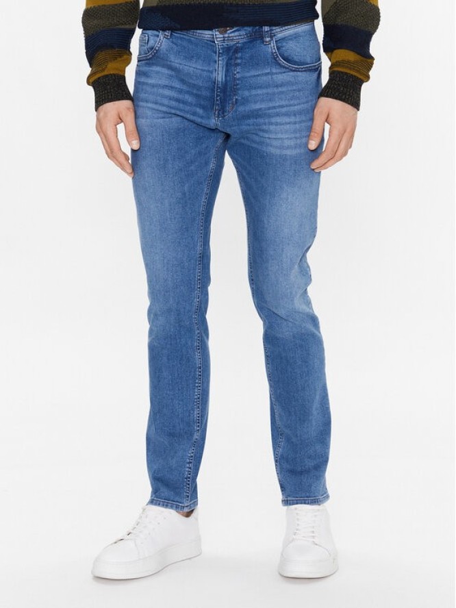 Sisley Jeansy 4V2USE00O Niebieski Slim Fit