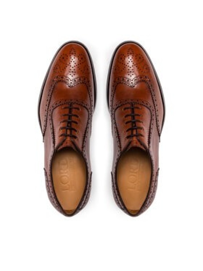 Lord Premium Półbuty Brogues 5501 Brązowy