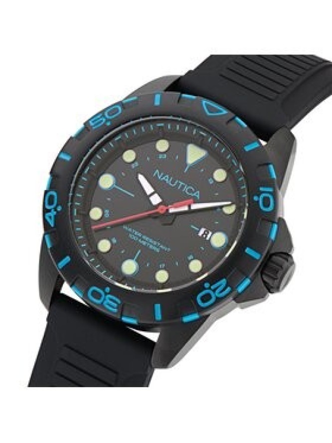 Nautica Zegarek NAPNRS404 Czarny