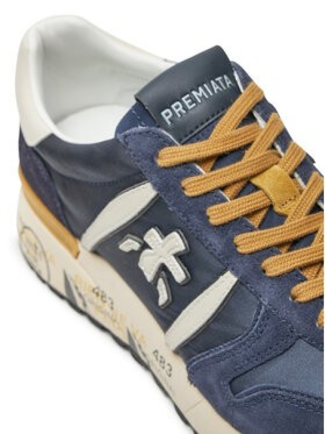 Premiata Sneakersy Lander 6904 Granatowy