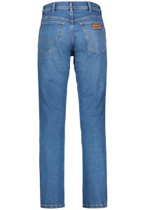 WRANGLER TEXAS SLIM MĘSKIE SPODNIE JEANSOWE BANGING W12SHN58Q