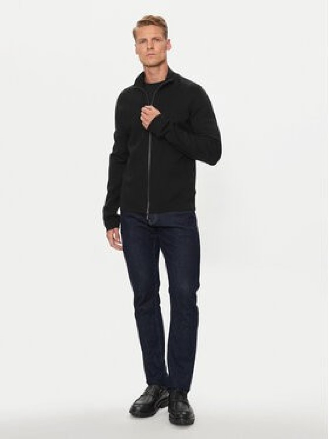 Calvin Klein Sweter K10K113040 Czarny Regular Fit