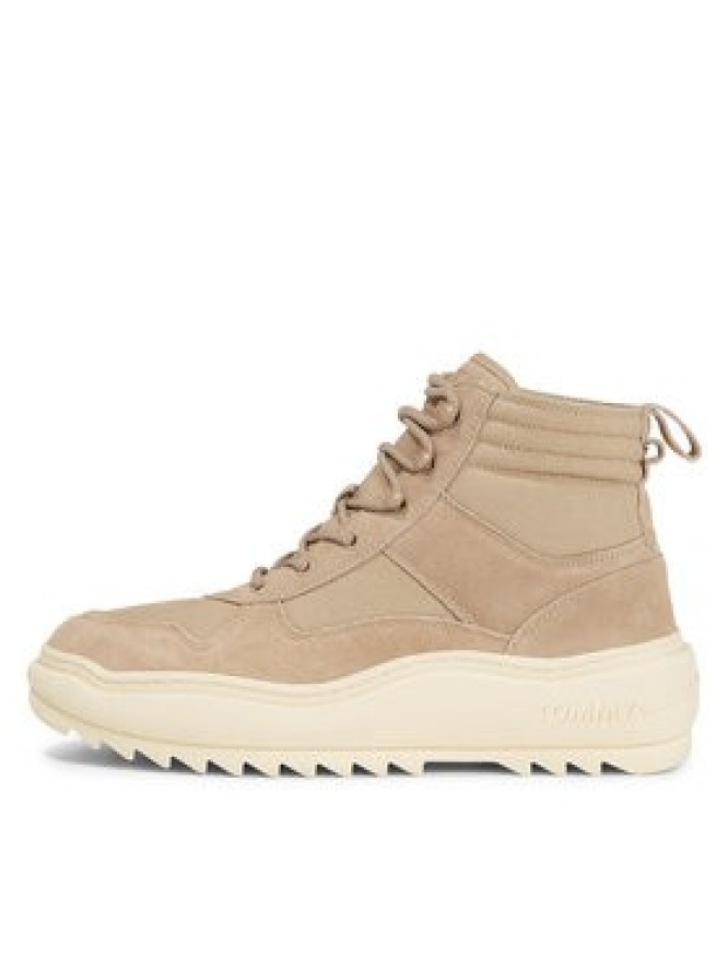 Tommy Jeans Trzewiki Tjm Mix Material Boot EM0EM01245 Khaki