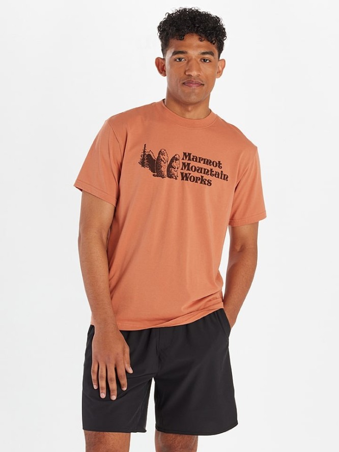 Marmot Koszulka w kolorze pomaraÅ„czowym rozmiar: L