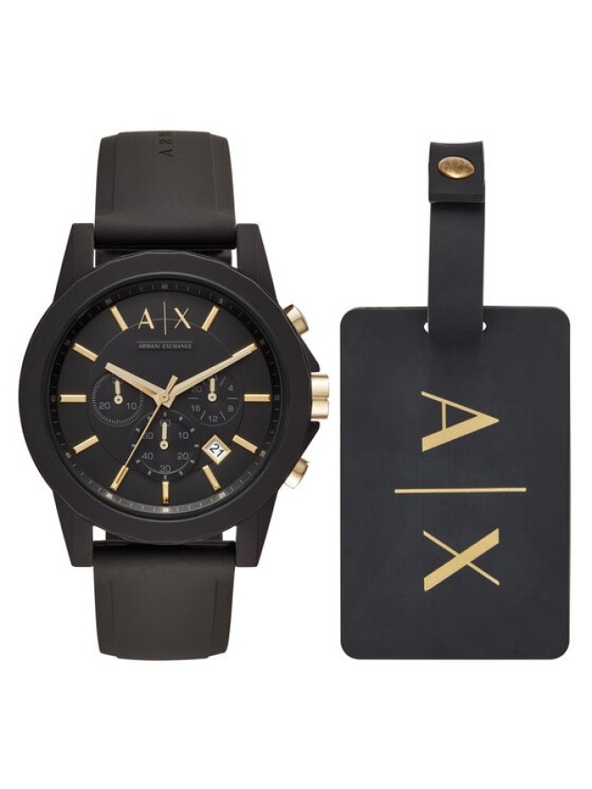 Armani Exchange Zegarek Outerbanks AX7105 Czarny