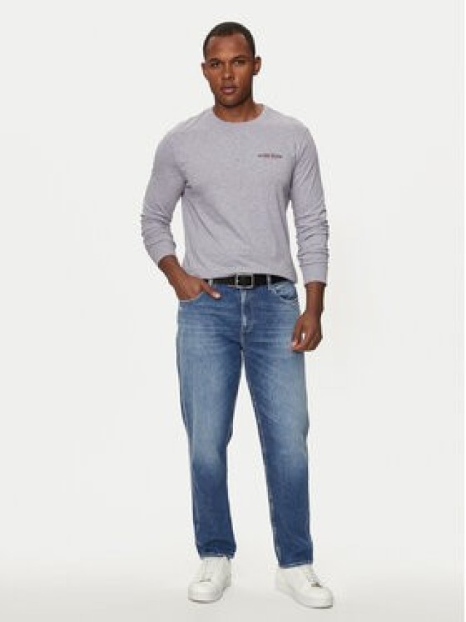 Guess Jeans Longsleeve M4YI54 K8HM0 Szary Slim Fit