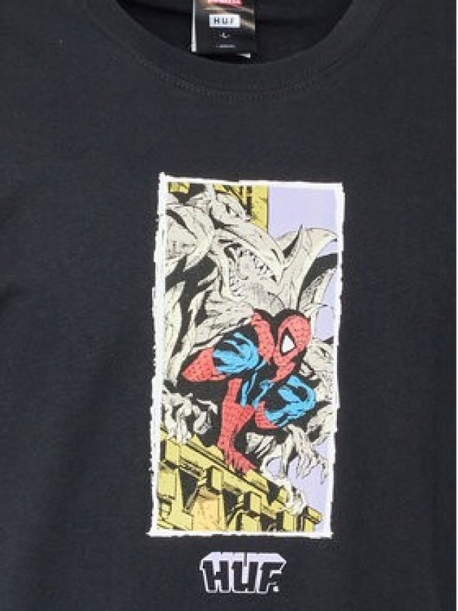 HUF T-Shirt MARVEL Moody TS02057 Czarny Regular Fit