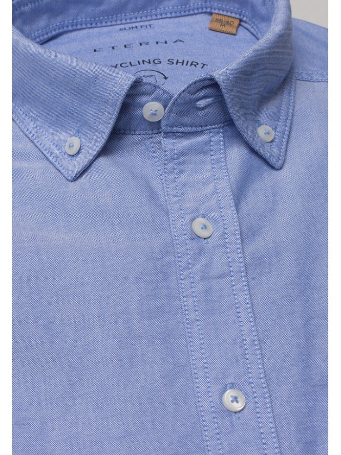 Eterna Koszula - Slim fit - w kolorze niebieskim rozmiar: 38