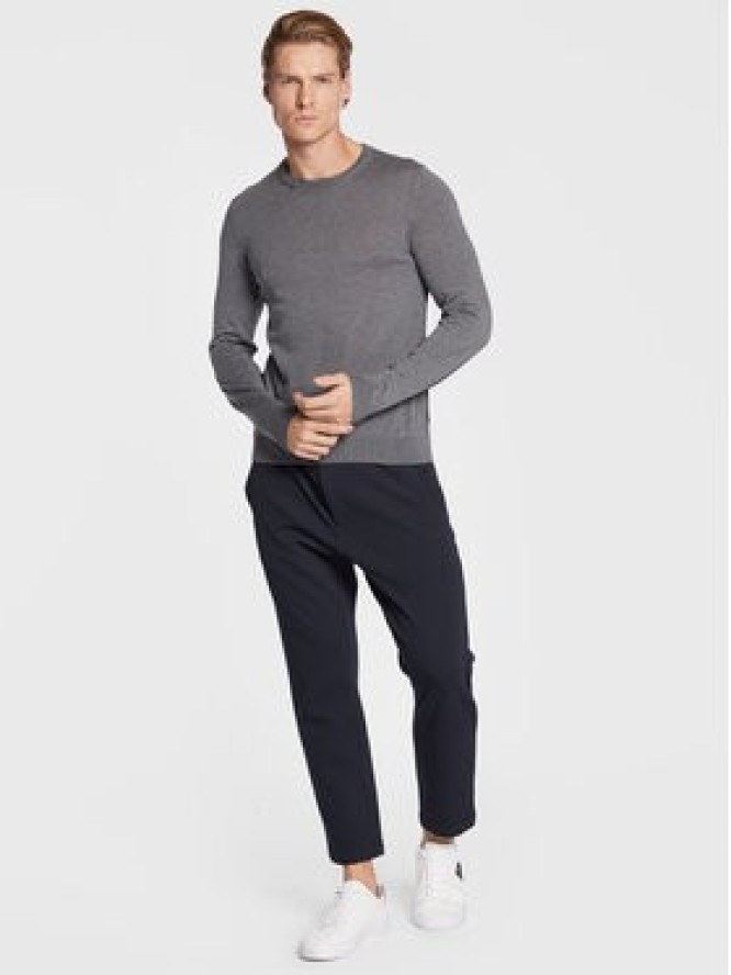 Boss Sweter Leno-P 50468239 Szary Slim Fit