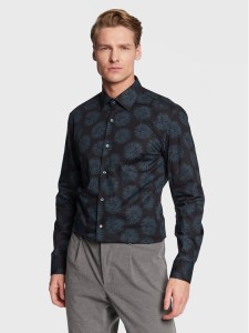 Boss Koszula 50494720 Zielony Slim Fit