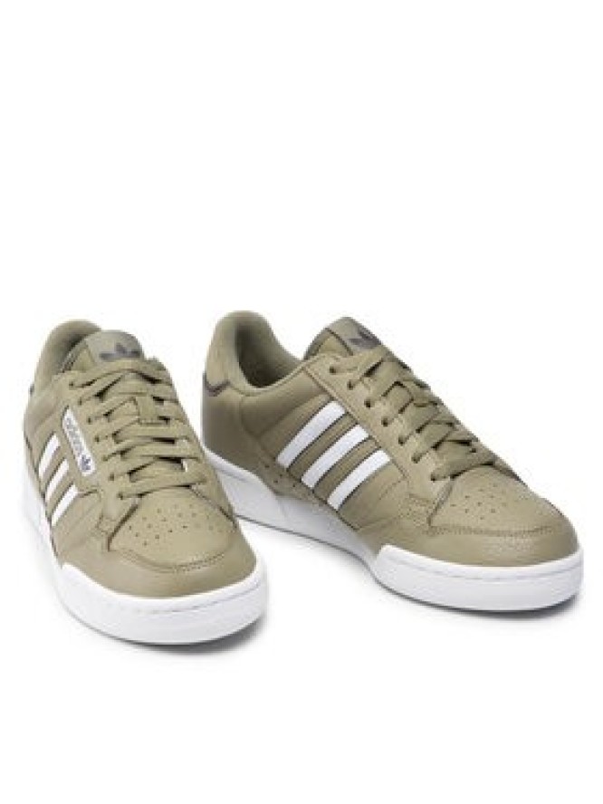 adidas Sneakersy Continental 80 Stripes GZ6264 Zielony