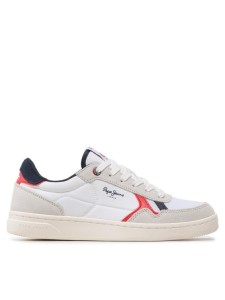 Pepe Jeans Sneakersy Kore Vintage M PMS30900 Biały