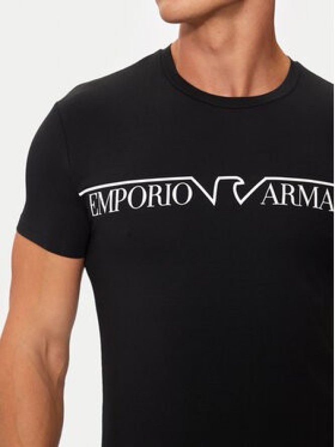 Emporio Armani Underwear T-Shirt 111035 4F516 00020 Czarny Slim Fit