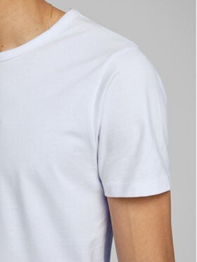 Jack&Jones T-Shirt Basic 12058529 Biały Stretch Fit