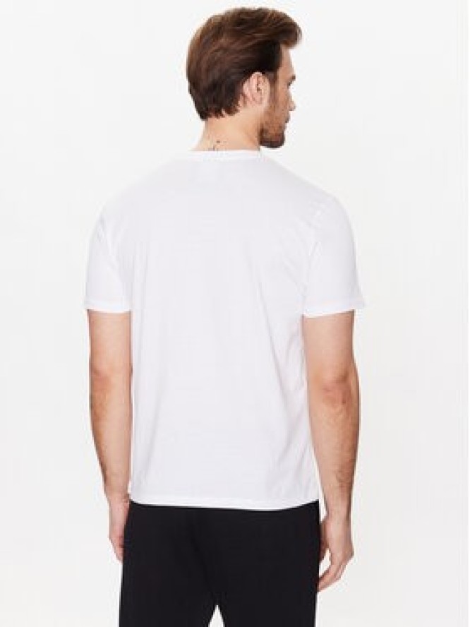 Diadora T-Shirt Ss Frieze 102.179313 Biały Regular Fit