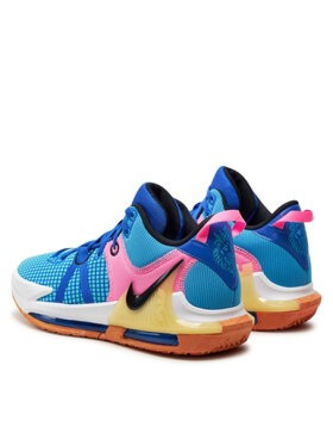 Nike Buty do koszykówki LeBron Witness 7 DM1123 400 Turkusowy