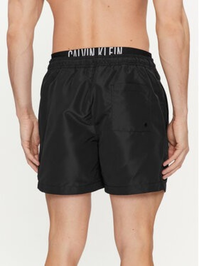 Calvin Klein Swimwear Szorty kąpielowe KM0KM00992 Czarny Regular Fit