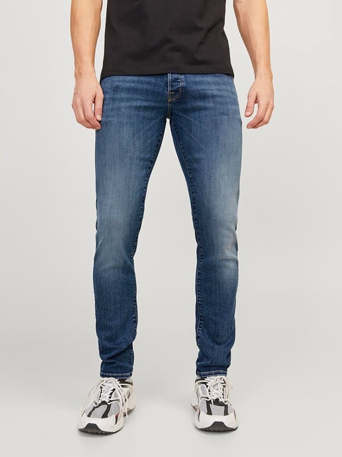 Jack & Jones Dżinsy - Silm fit - w kolorze niebieskim rozmiar: W34/L32