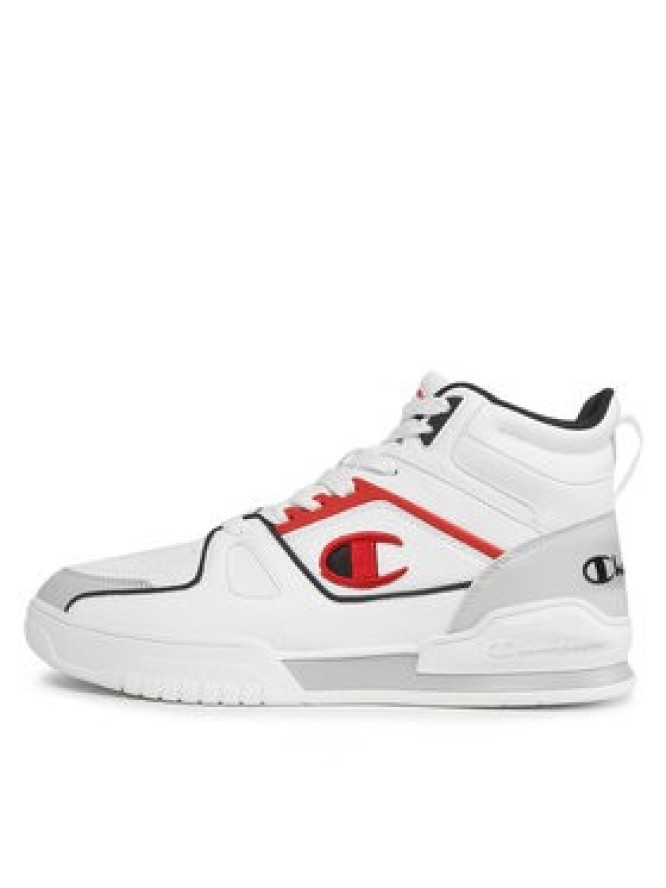 Champion Sneakersy Mid Cut Shoe 3 Point Mid S22119-WW010 Biały