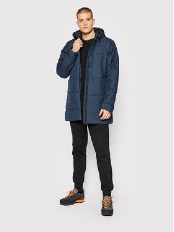 Jack Wolfskin Kurtka puchowa North York 1206381 Granatowy Regular Fit