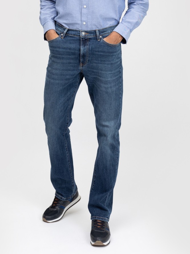 Spodnie jeans męskie Trent 481