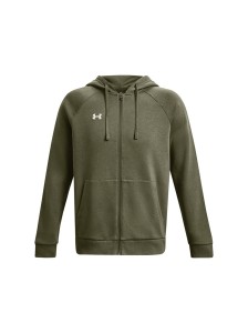 Bluza dresowa męska Under Armour UA Rival Fleece Fz Hoodie - khaki