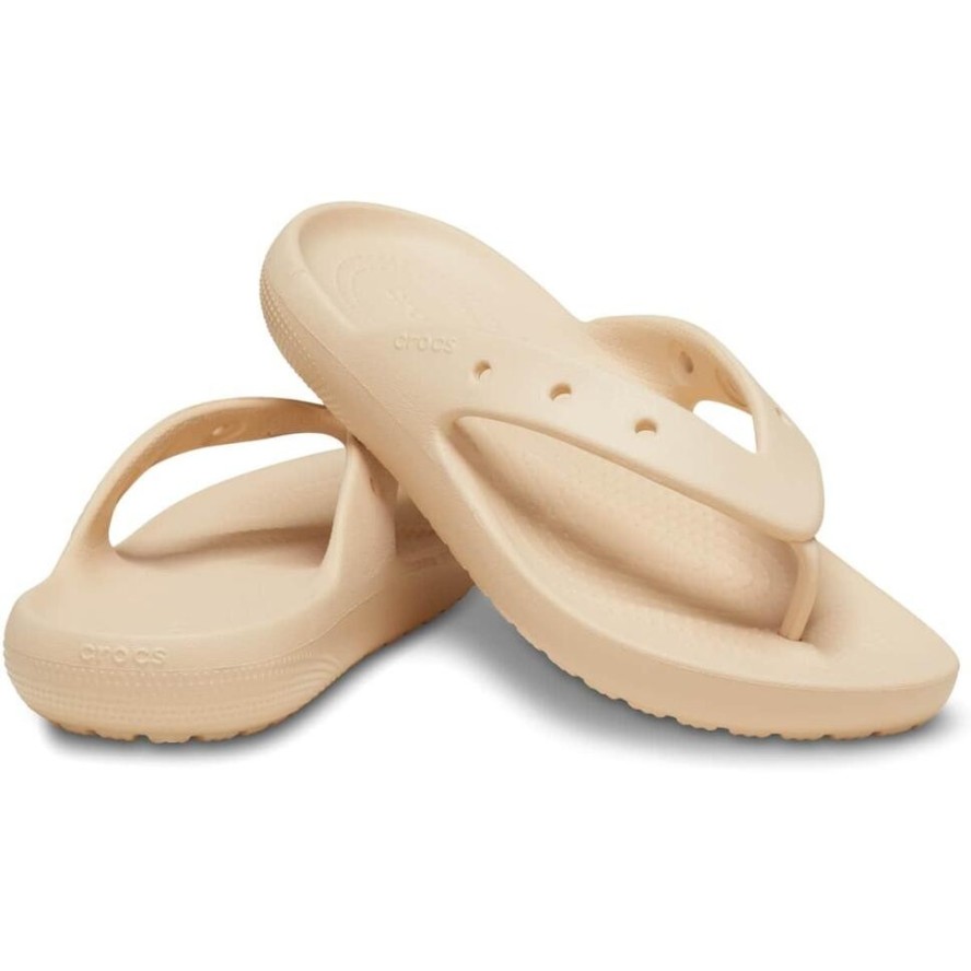 Japonki plażowe Crocs Classic Flip V2 shitake