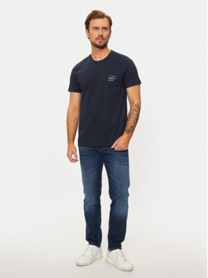 Boss T-Shirt 50517715 Granatowy Regular Fit