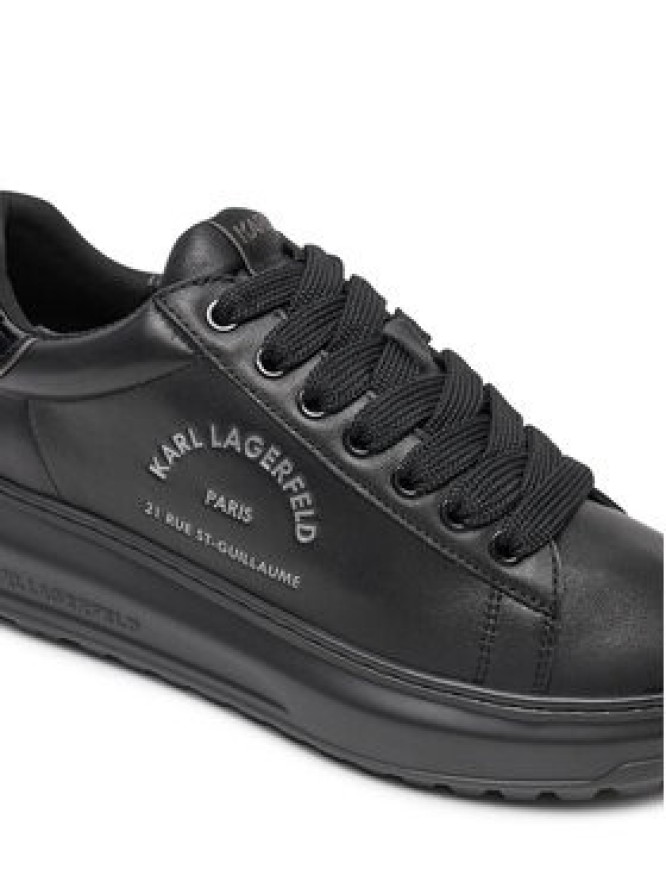 KARL LAGERFELD Sneakersy KL57538 Czarny