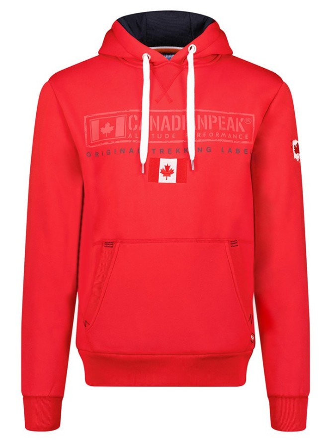 Canadian Peak Bluza "Gasikeak" w kolorze czerwonym rozmiar: L