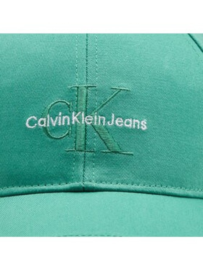 Calvin Klein Czapka z daszkiem Monologo Embro K50K512180 Zielony