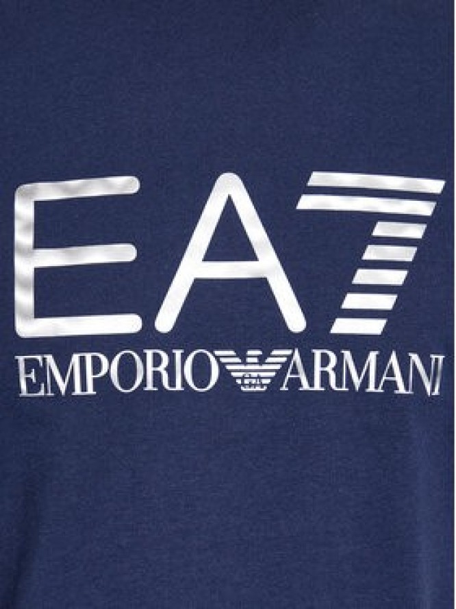 EA7 Emporio Armani T-Shirt 6RPT37 PJ3BZ 1554 Granatowy Regular Fit