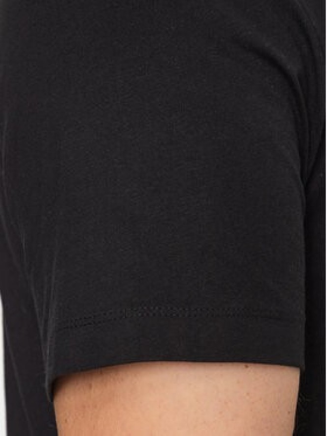 Kappa T-Shirt 313002 Czarny Regular Fit
