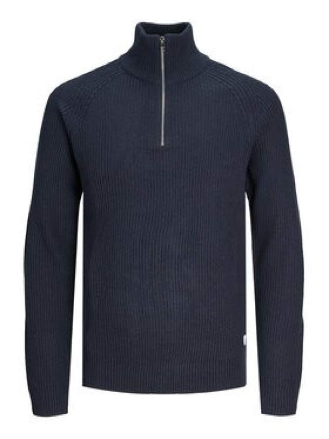 Jack&Jones Sweter 12236308 Granatowy Regular Fit