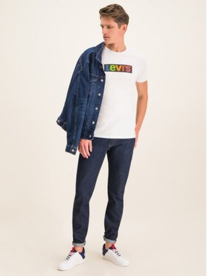 Levi's® Jeansy 501® 00501-0101 Granatowy Original Fit