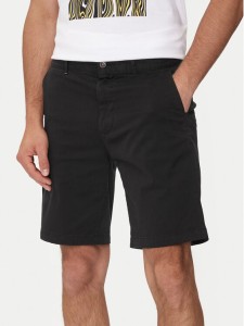 Boss Szorty materiałowe Chino-Slim 50513026 Czarny Slim Fit