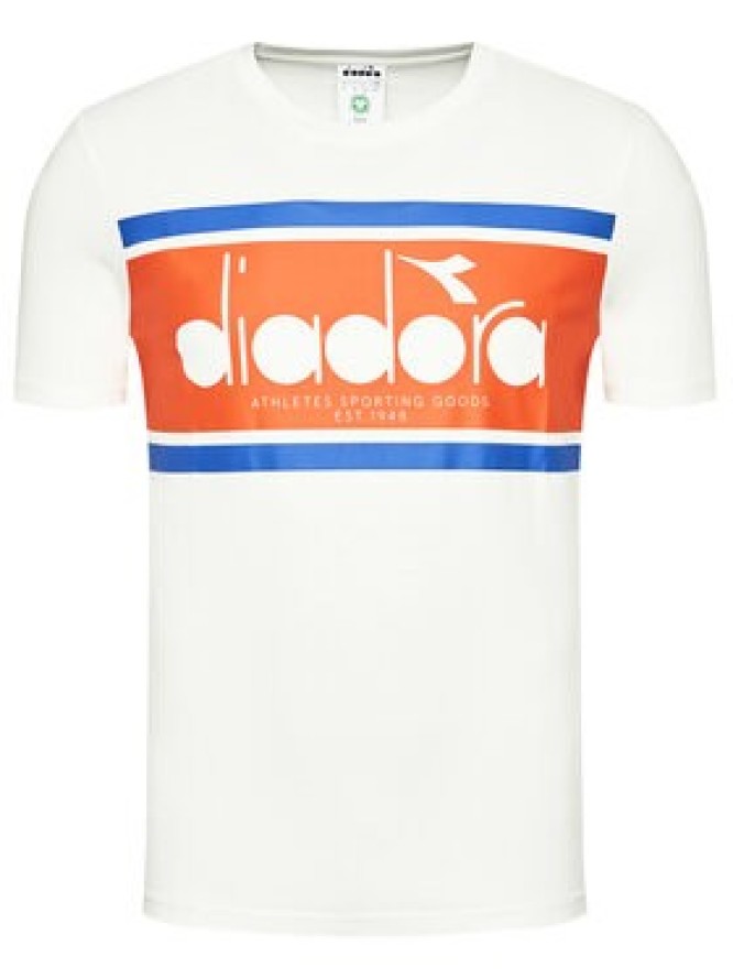 Diadora T-Shirt Spectra Oc 502.176632 Biały Regular Fit