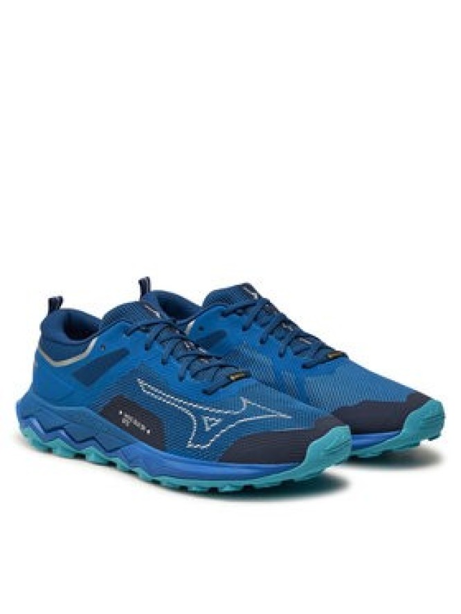 Mizuno Buty do biegania Wave Ibuki 4 Gtx GORE-TEX J1GJ2259 Niebieski