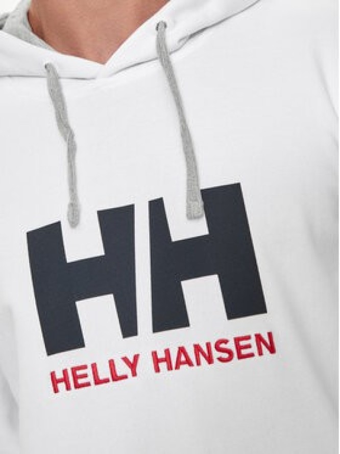 Helly Hansen Bluza Hh Logo 33977 Biały Regular Fit