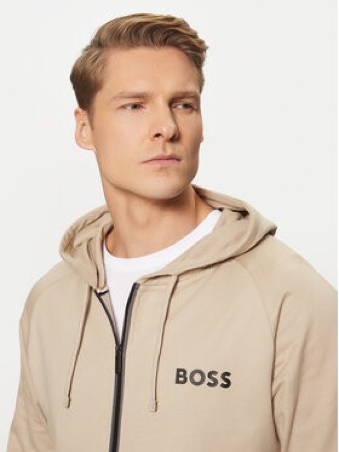 BOSS Bluza Authentic 50535830 Beżowy Regular Fit