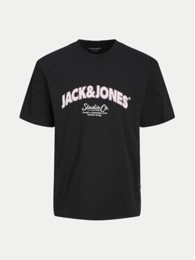 Jack&Jones Komplet 2 t-shirtów Bronx 12271571 Czarny Relaxed Fit