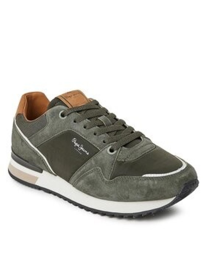 Pepe Jeans Sneakersy PMS31012 Zielony