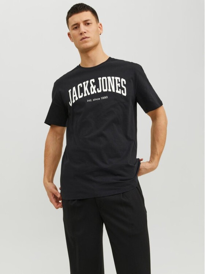 Jack&Jones T-Shirt Josh 12236514 Czarny Relaxed Fit