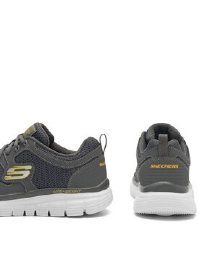 Skechers Sneakersy BURNS AGOURA 52635 CHAR Szary