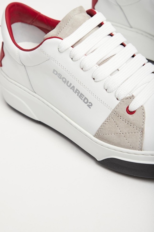 Sneakersy męskie skórzane DSQUARED2