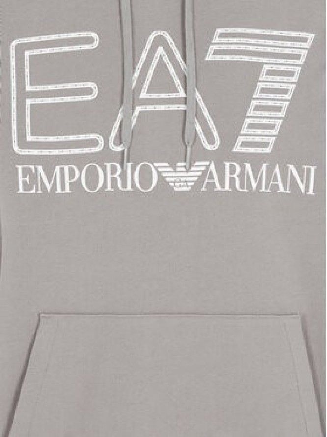 EA7 Emporio Armani Bluza 6RPM09 PJSHZ 1920 Szary Regular Fit