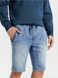 Szorty jeansowe - niebieski
