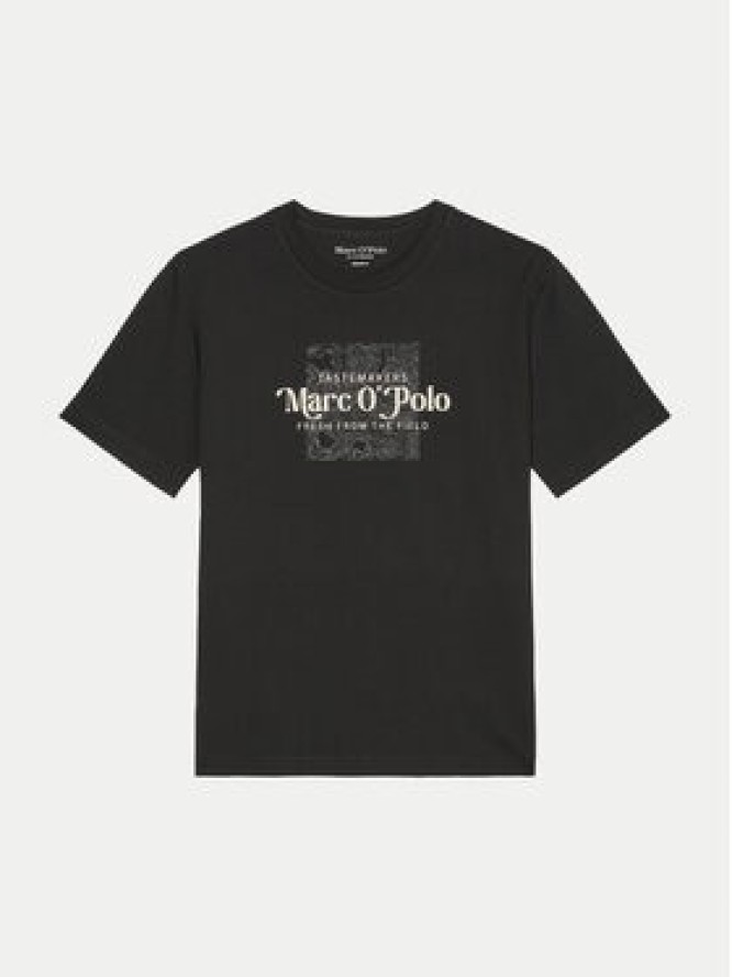 Marc O'Polo T-Shirt 423 2012 51076 Czarny Regular Fit